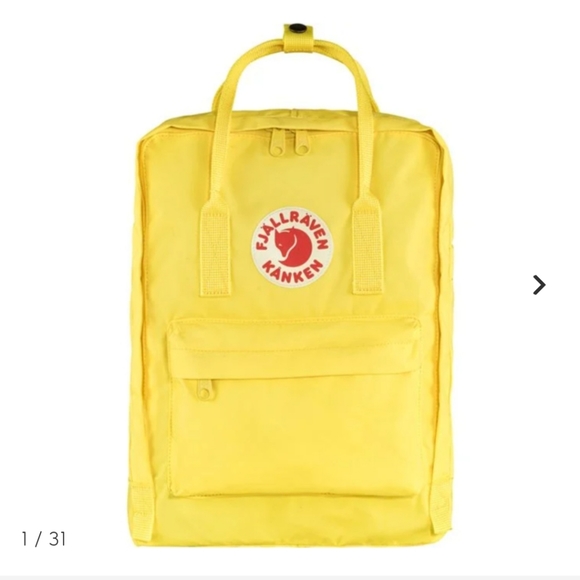 Fjallraven Handbags - Super cute new with tags kanken backpack 🎒 corn
